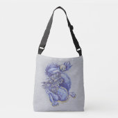 Sac Ajustable Dragon bleu (Devant)