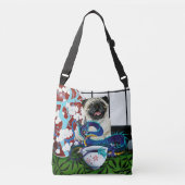 Sac Ajustable Dragon chinois de Chien carlin (Devant)