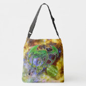Sac Ajustable Dragon Cosmique Émeraude (Dos)