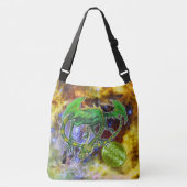 Sac Ajustable Dragon Cosmique Émeraude (Devant)