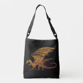 Sac Ajustable Dragon de mosaïque Extraordinaire (Dos)