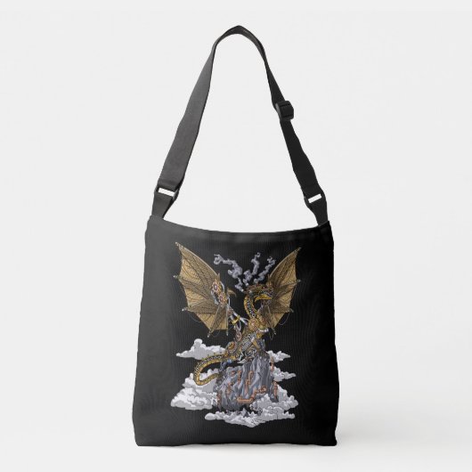 Sac Ajustable Dragon de Steampunk (Devant)