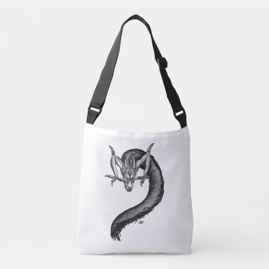 Sac Ajustable Dragon en style tatouage (Devant)
