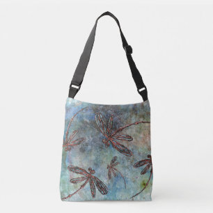 Sac Ajustable Dragonflies en bronze sur Ciel étoilé