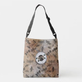 Sac Ajustable Dragonfly Distress Entomology Monogramme (Dos)