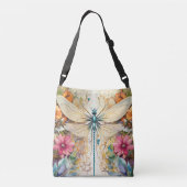 Sac Ajustable Dragonfly Et Fleurs sauvages (Dos)