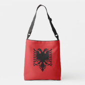 Sac Ajustable Drapeau albanais (Dos)