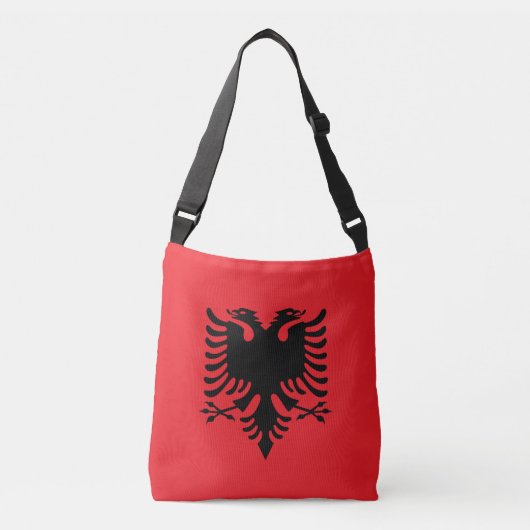 Sac Ajustable drapeau albanais (Devant)