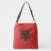 Sac Ajustable Drapeau albanais partout (Dos)