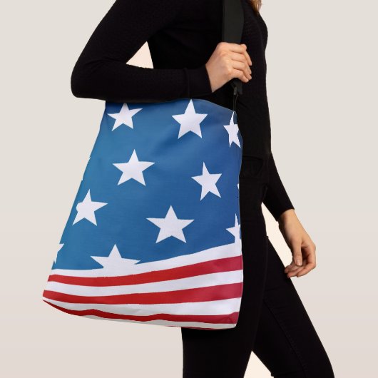 Sac Ajustable Drapeau américain (De près)
