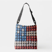 Sac Ajustable Drapeau américain de baseball (Devant)