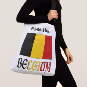 Sac Ajustable Drapeau belge personnalisé Belgique