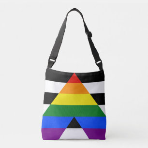 Sac Ajustable Drapeau d'allié straight de SlipperyJoe, arc-en-ci