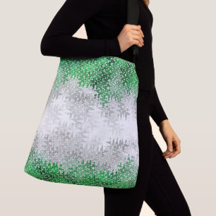 Sac Ajustable Drapeau de fierté Abstract Grayromantic 