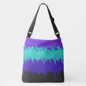 Sac Ajustable Drapeau de Fierté Alexigender Abstrait Squiggly Tr (Devant)