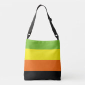 Sac Ajustable Drapeau de fierté aromantique (Dos)