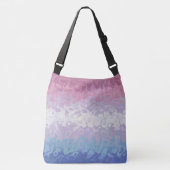 Sac Ajustable Drapeau de fierté bigender tripant ondoyant funky  (Devant)