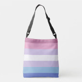 Sac Ajustable Drapeau de fierté bigendre (Dos)