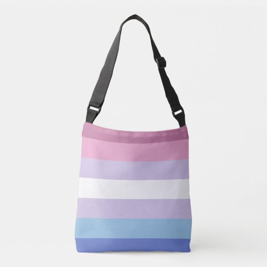Sac Ajustable Drapeau de fierté bigendre (Devant)