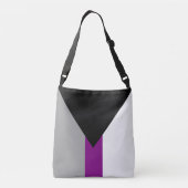 Sac Ajustable Drapeau de fierté demisexuel (Dos)