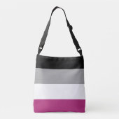 Sac Ajustable Drapeau de fierté gynéphile (Dos)