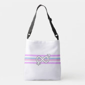 Sac Ajustable Drapeau de fierté intersexe (Dos)