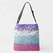 Sac Ajustable Drapeau de fierté multisexuel funky trippy ondulé (Dos)