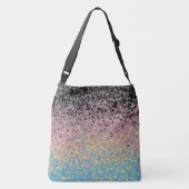 Sac Ajustable Drapeau de fierté polygender pixelisé funky tripan (Dos)