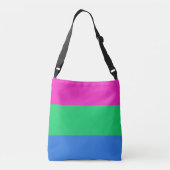 Sac Ajustable Drapeau de fierté polysexuelle (Dos)