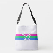 Sac Ajustable Drapeau de fierté polysexuelle (Dos)