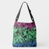 Sac Ajustable Drapeau de Fierté Polysexuelle Groovy Éclectique R (Devant)