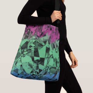 Sac Ajustable Drapeau de Fierté Polysexuelle Groovy Éclectique R