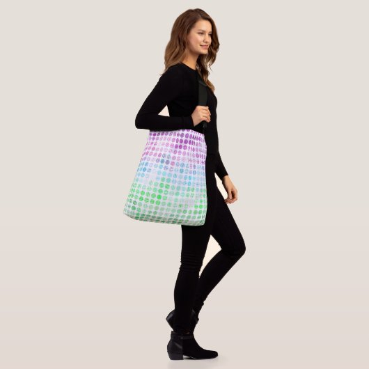 Sac Ajustable Drapeau de fierté Toric abstrait boho éclectique G (Sur le modèle)