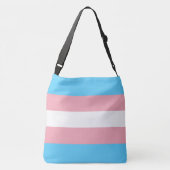 Sac Ajustable Drapeau de fierté transgenre LGBTQ+ Impression int (Dos)