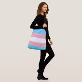 Sac Ajustable Drapeau de fierté transgenre LGBTQ+ Impression int (Sur le modèle)