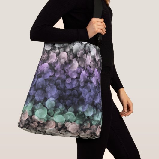 Sac Ajustable Drapeau de fierté Uingender Boho Groovy Bulles Écl (De près)