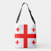 Sac Ajustable Drapeau de Géorgie (Dos)