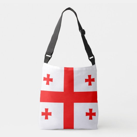 Sac Ajustable Drapeau de Géorgie (Devant)