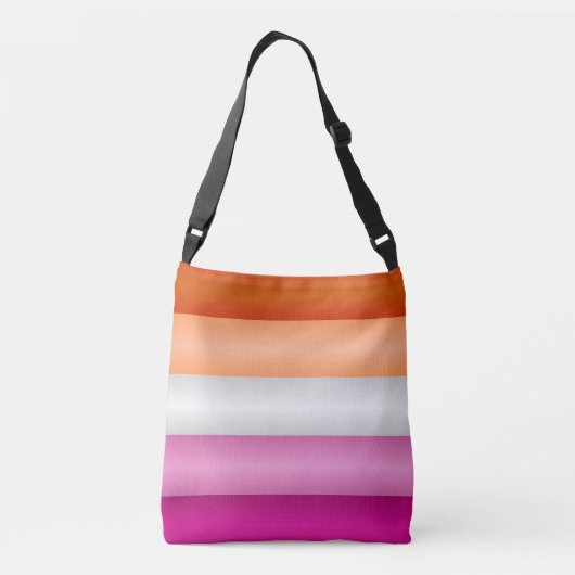 Sac Ajustable Drapeau de la fierté lesbienne (Dos)