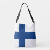 Sac Ajustable Drapeau de la Finlande (Dos)
