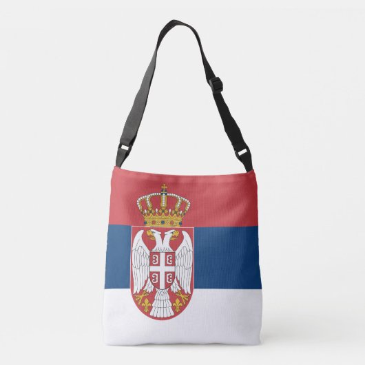 Sac Ajustable Drapeau de la Serbie (Dos)