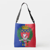 Sac Ajustable Drapeau de Paris, France (Dos)