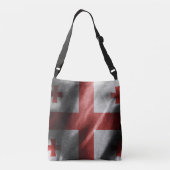 Sac Ajustable Drapeau de soie de Géorgie (Dos)