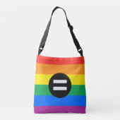 Sac Ajustable Drapeau des droits gays (Dos)