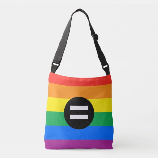 Sac Ajustable Drapeau des droits gays (Devant)