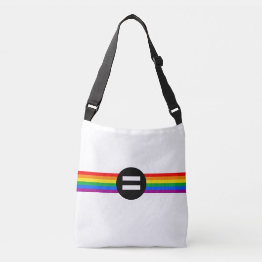 Sac Ajustable Drapeau des droits gays (Devant)