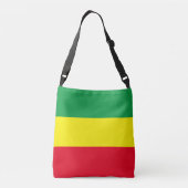Sac Ajustable Drapeau éthiopien et rasta (Dos)