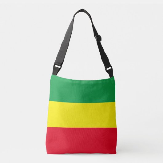 Sac Ajustable Drapeau éthiopien et rasta (Devant)