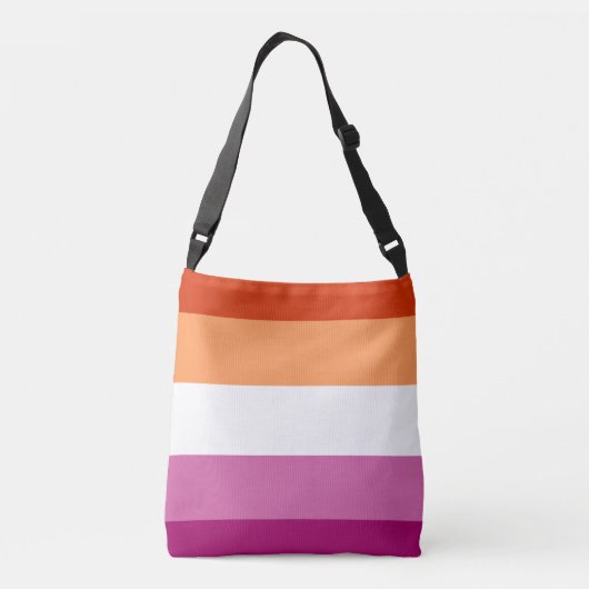 Sac Ajustable Drapeau lesbien (Dos)