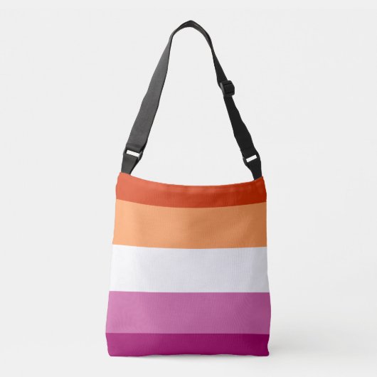 Sac Ajustable Drapeau lesbien (Devant)